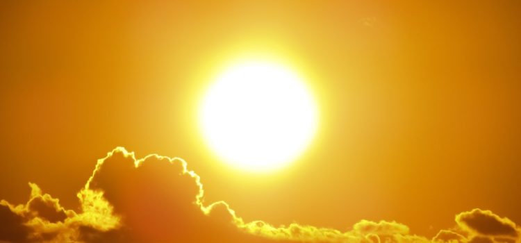 the sun in the sky